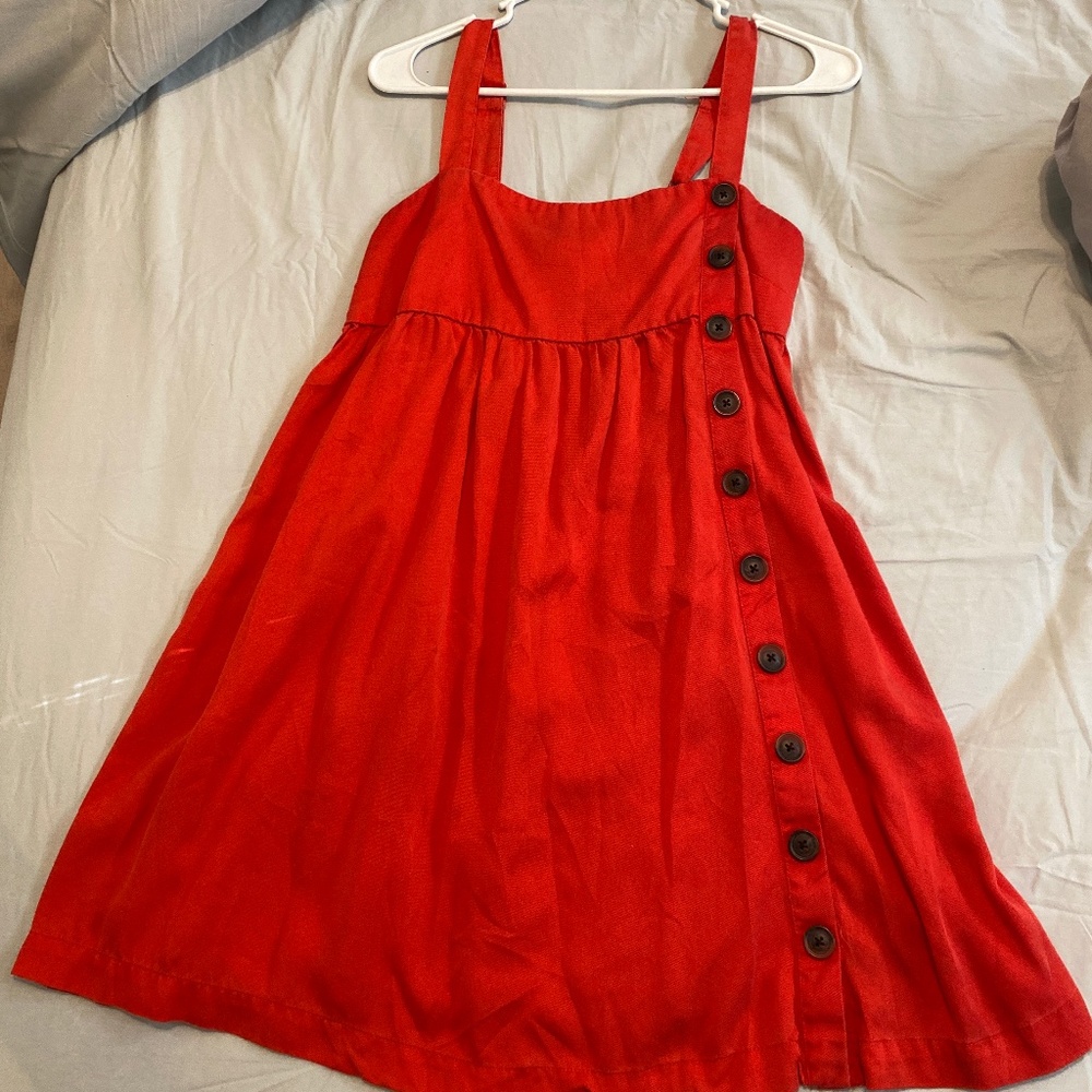 Relaxed Red Dress